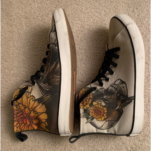 Blanx High Tops Designed by Alan Daniel Perez Mictlan Size 9.5 - Picture 4 of 11